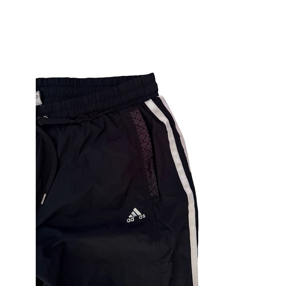 adidas VTG Women's S Black Tracksuit Athletic 3-Stripe Zip-Up Jacket & Jogger - Picture 4 of 10
